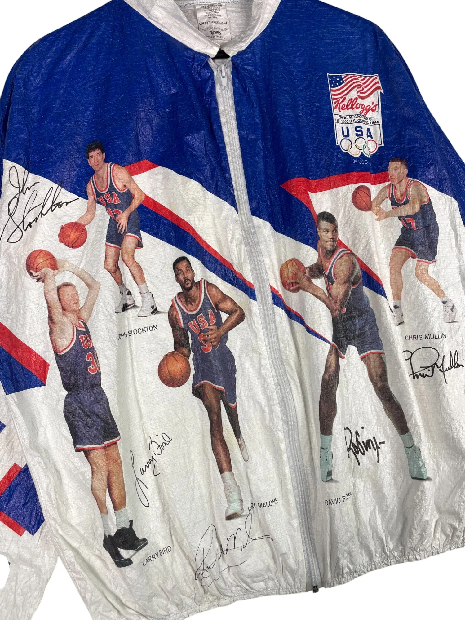 1992 Olympic Basket Ball Team Windbreaker
