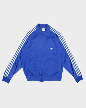 70's/80's Vintage Men's Blue Adidas ATP Zip Up Track Jacket - M