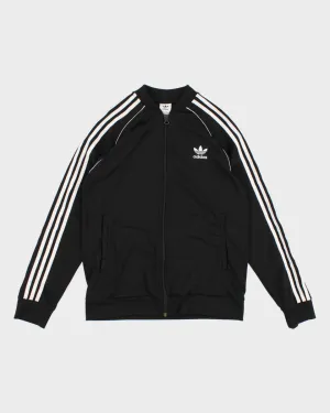 Adidas Classic Black Track Jacket - S