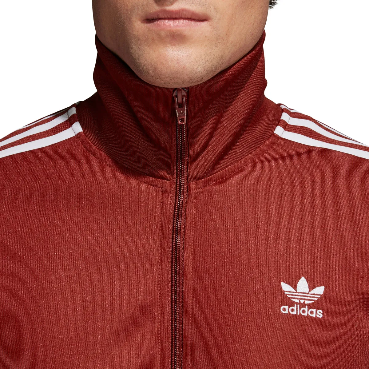 Adidas Men's Originals BB Track Jacket Rust Red