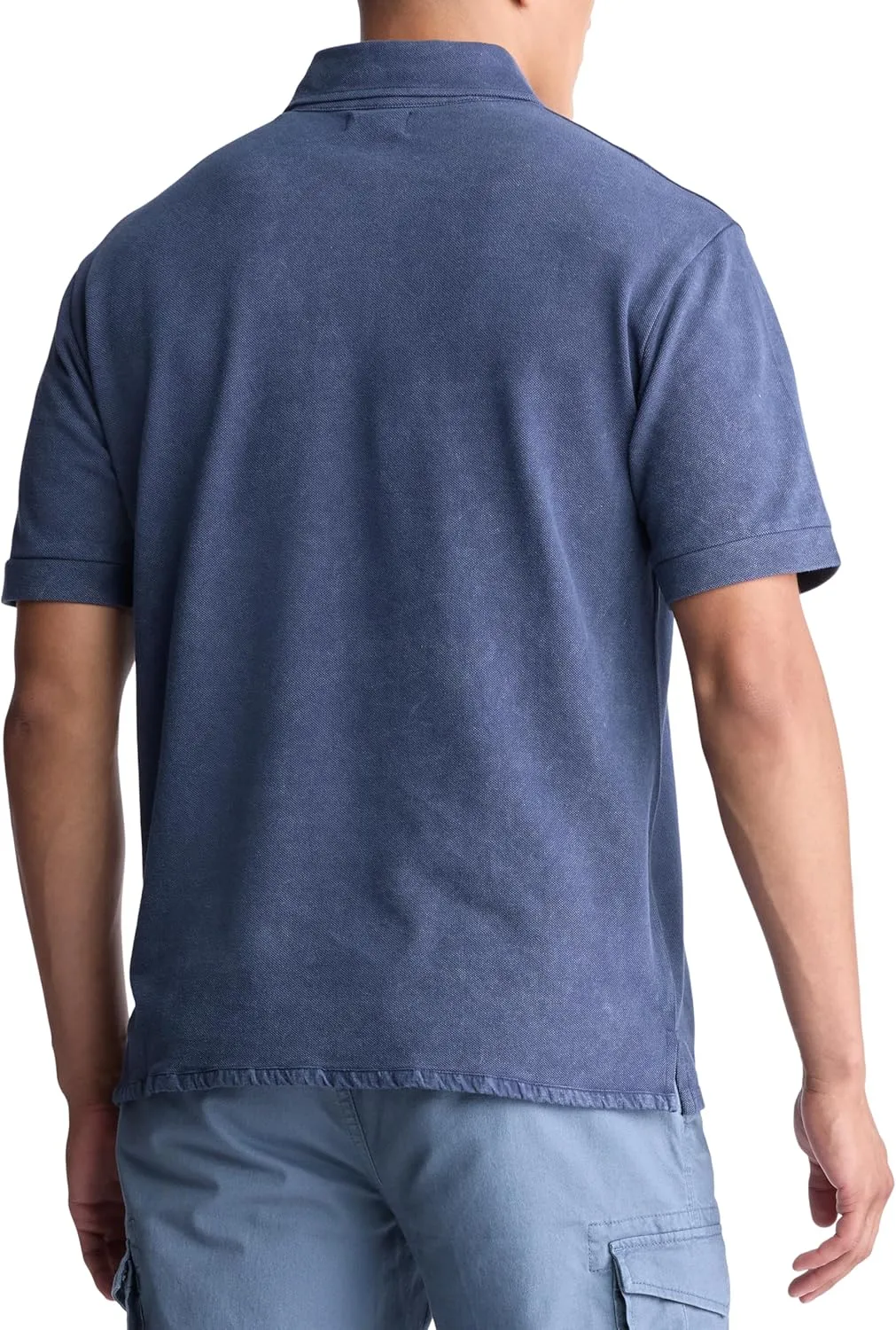Buffalo David Bitton Men's Short Sleeve Light Weight Pique Polo
