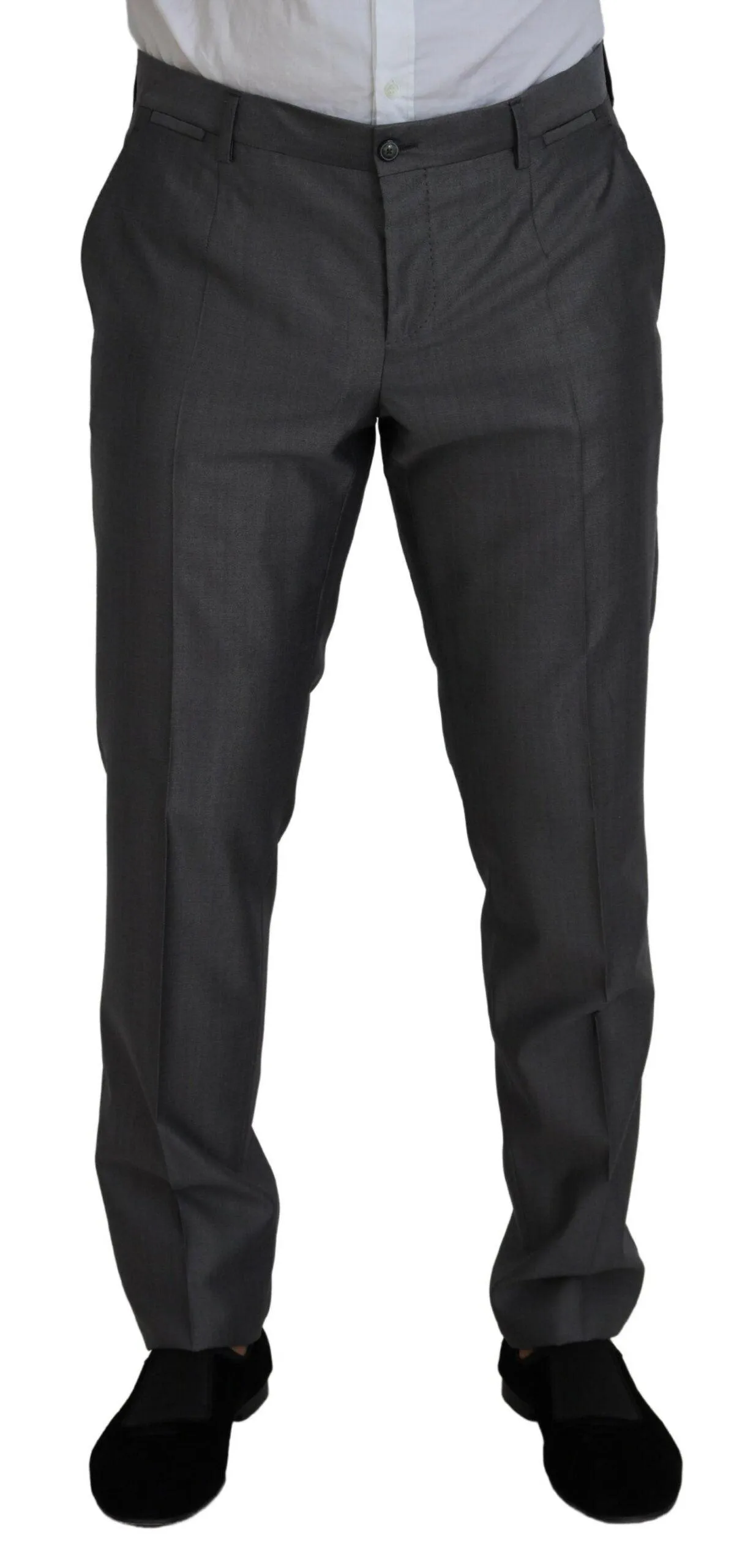 Dolce & Gabbana Sicilia 3 Piece Suit In Dark Gray