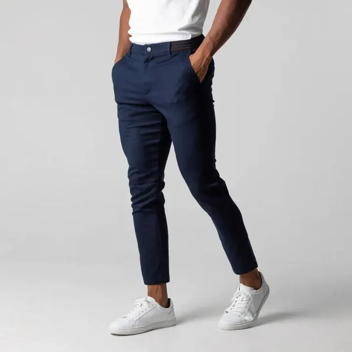Eden | Men's Khaki Chino Pants Slim Fit