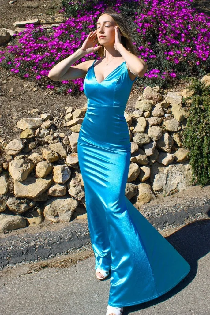 Feel So Close | Neon Open Back Gown | LaDivine SE016
