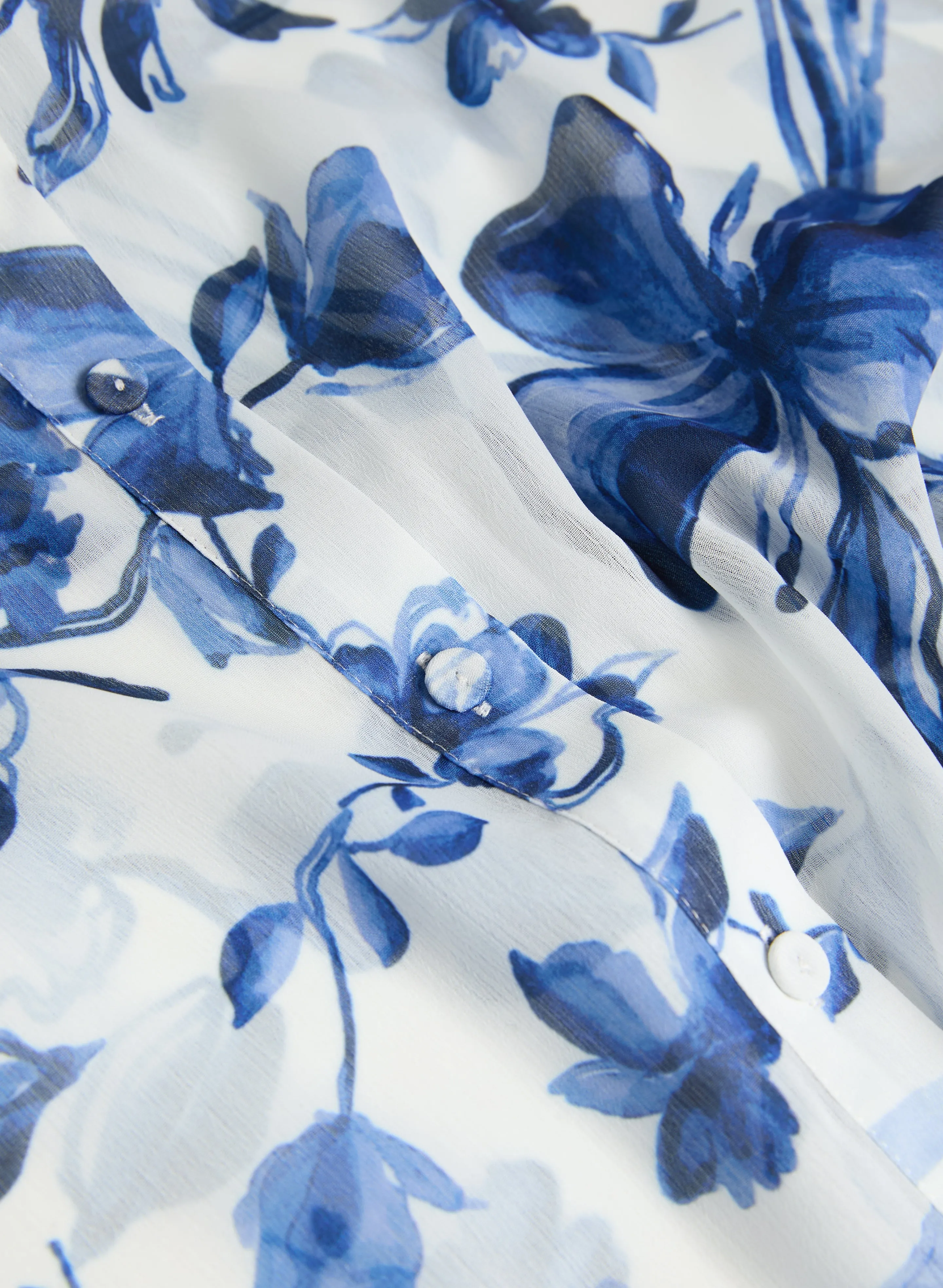 Floral Chiffon Blouse