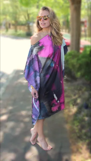 Kaftan Short Dress