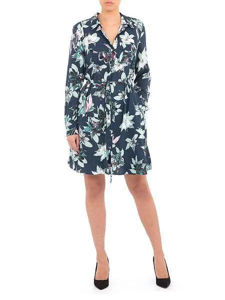 Lavand Red Shirt Dress