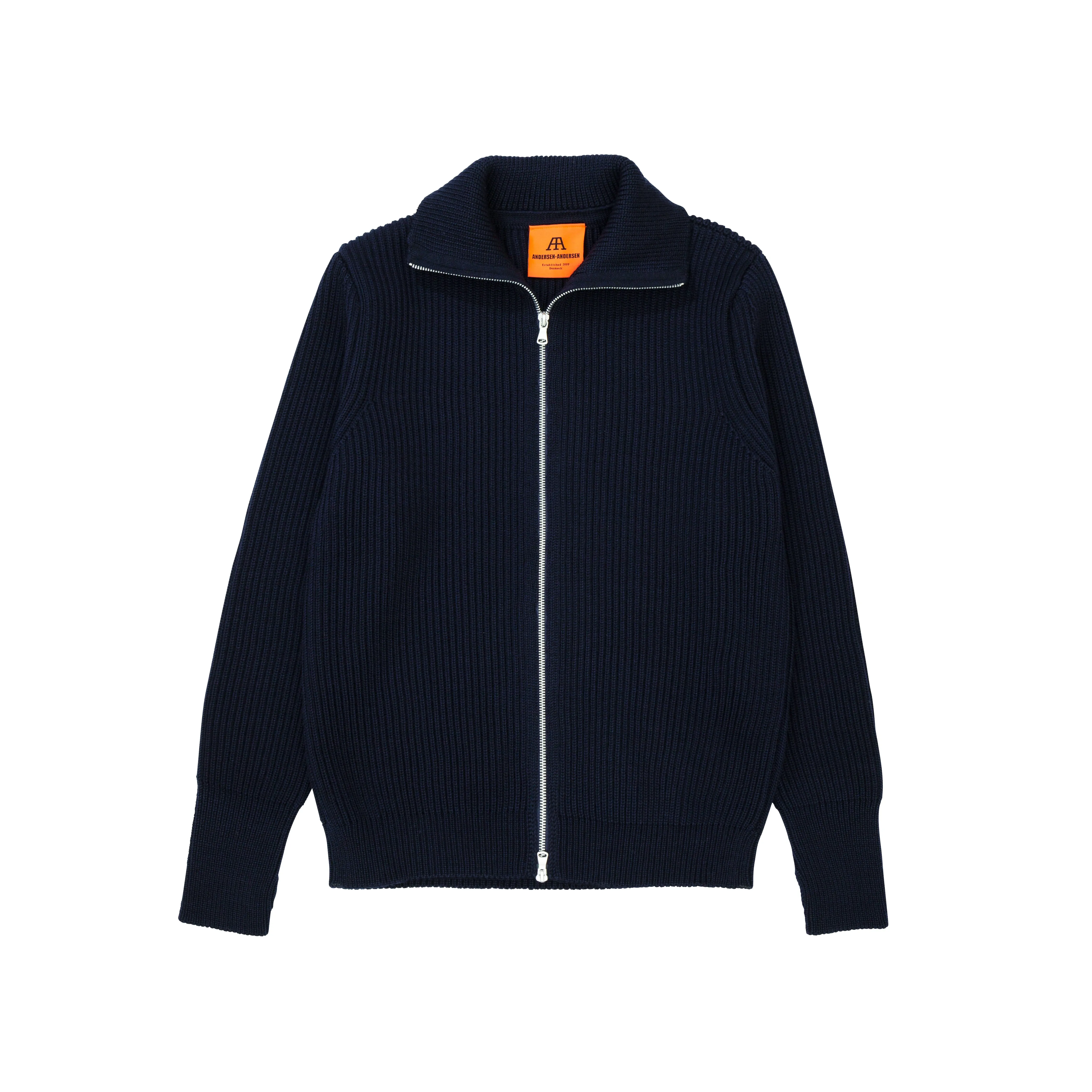 Navy Full-Zip Navy Blue