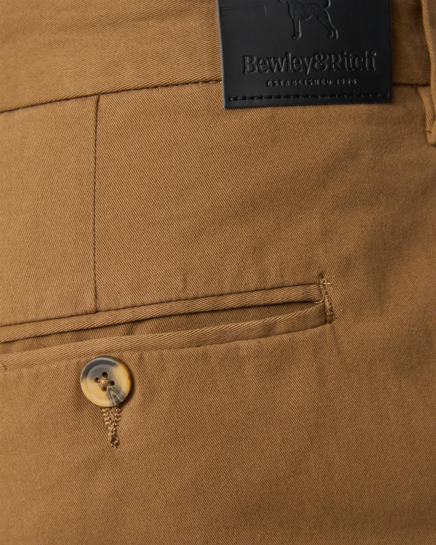 Newland Slim Fit Chinos Camel