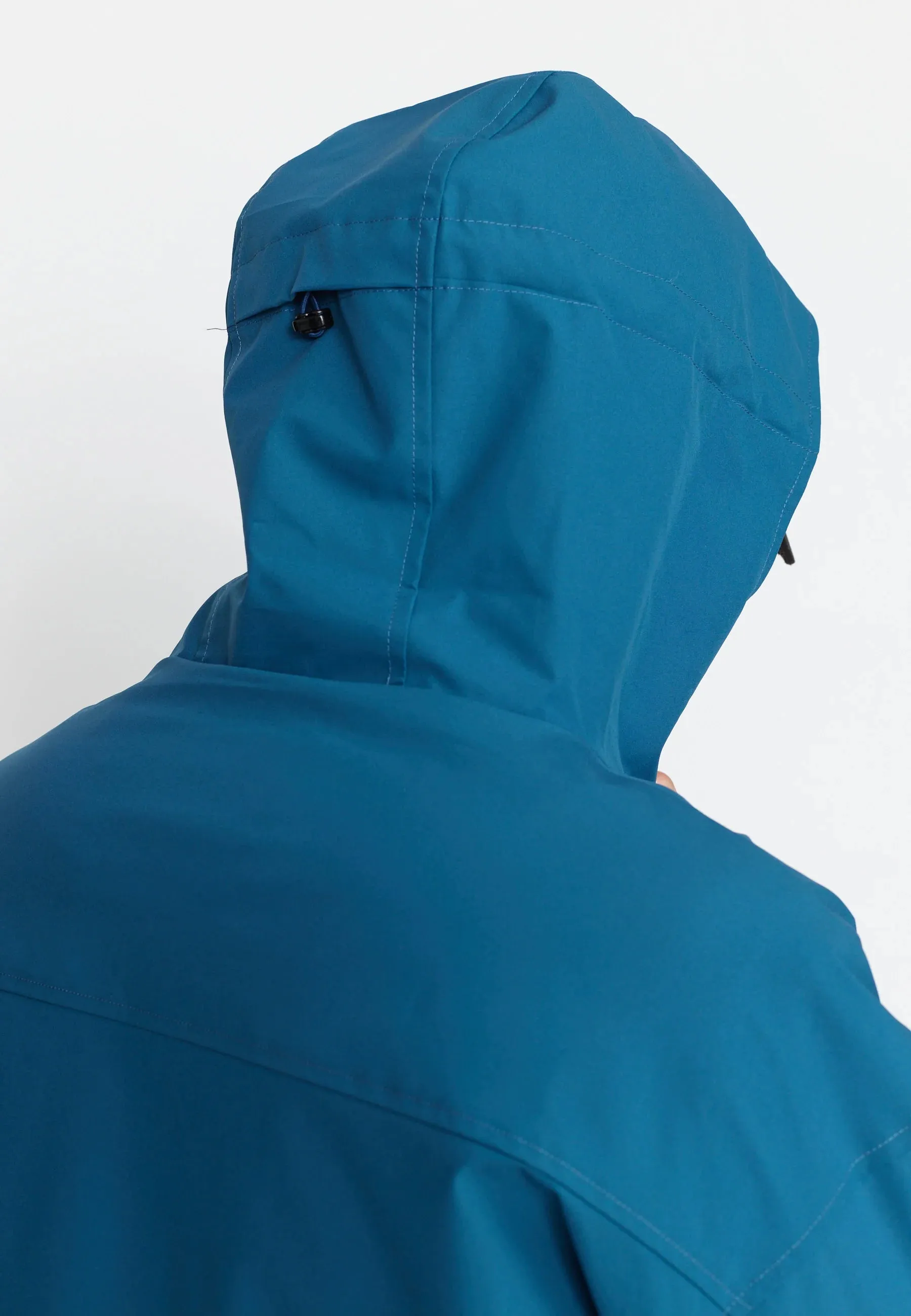 REVOLUTION |  7835 Hooded Windbreaker | Dark blue