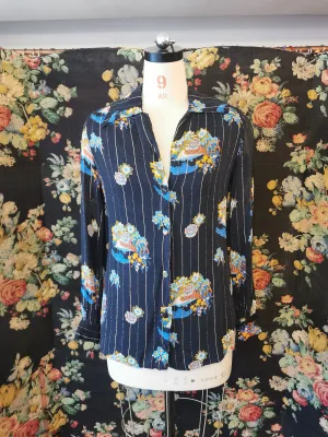 Rizhkallah for Malcolm Star 70s blouse