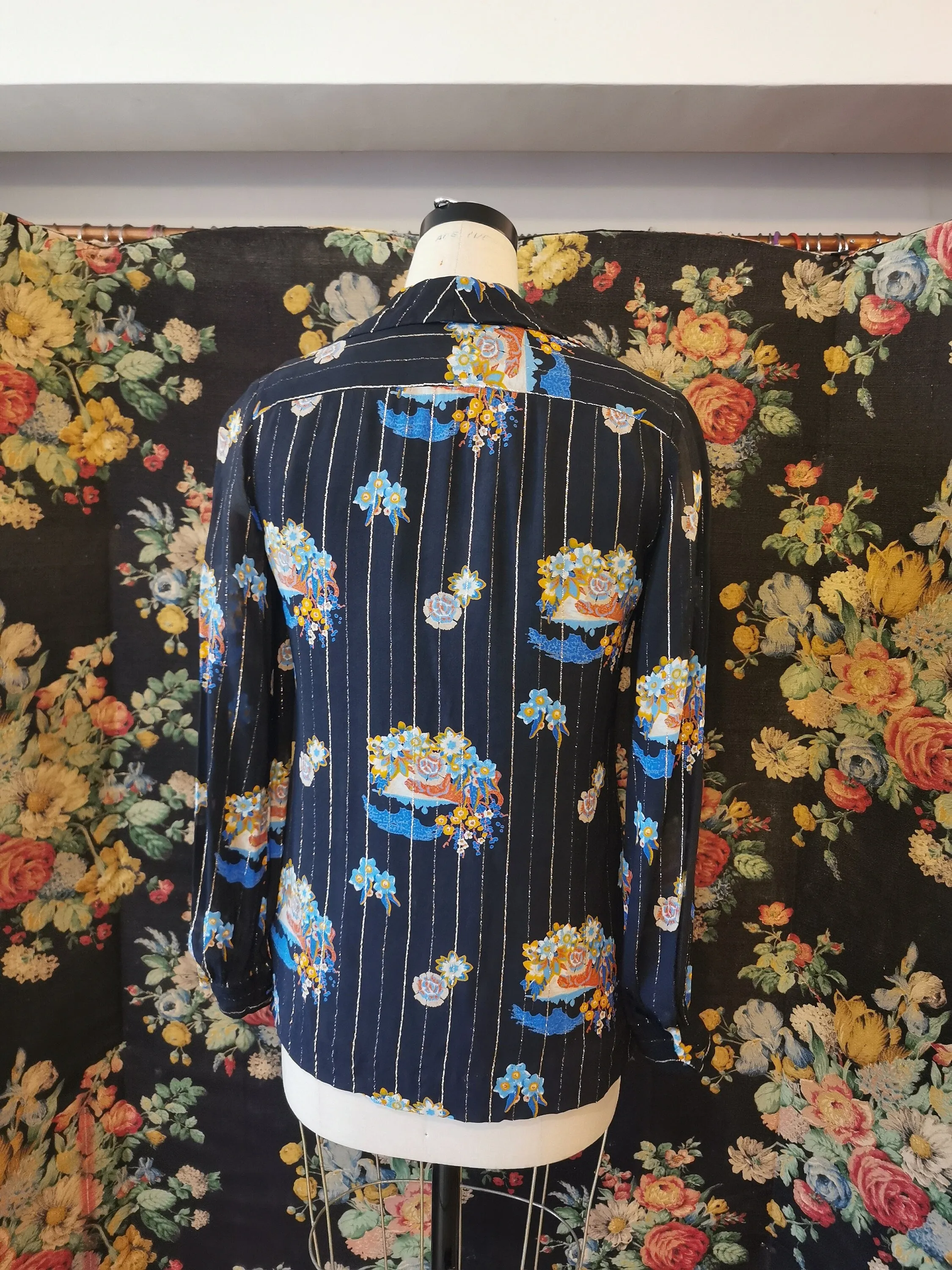 Rizhkallah for Malcolm Star 70s blouse