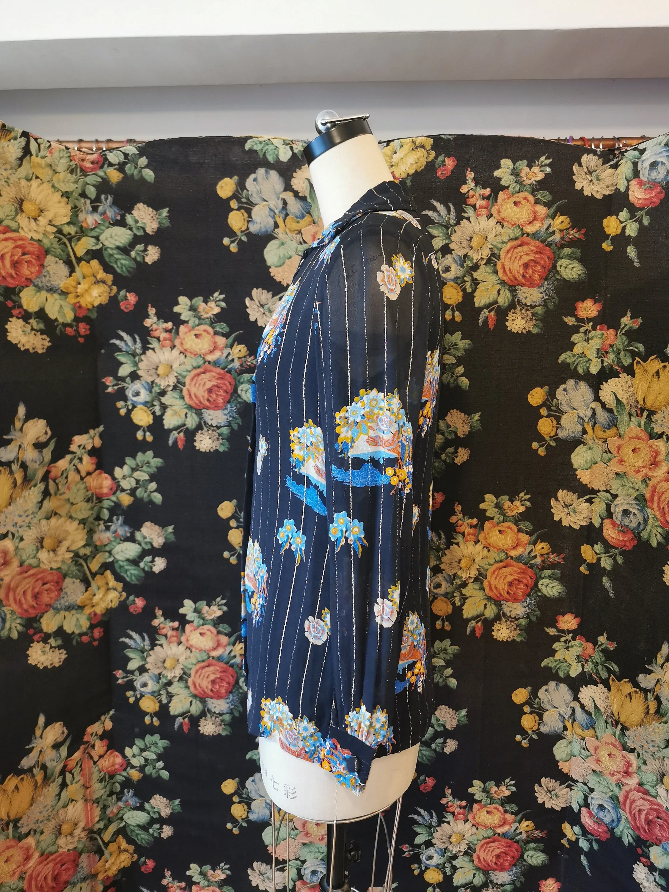 Rizhkallah for Malcolm Star 70s blouse