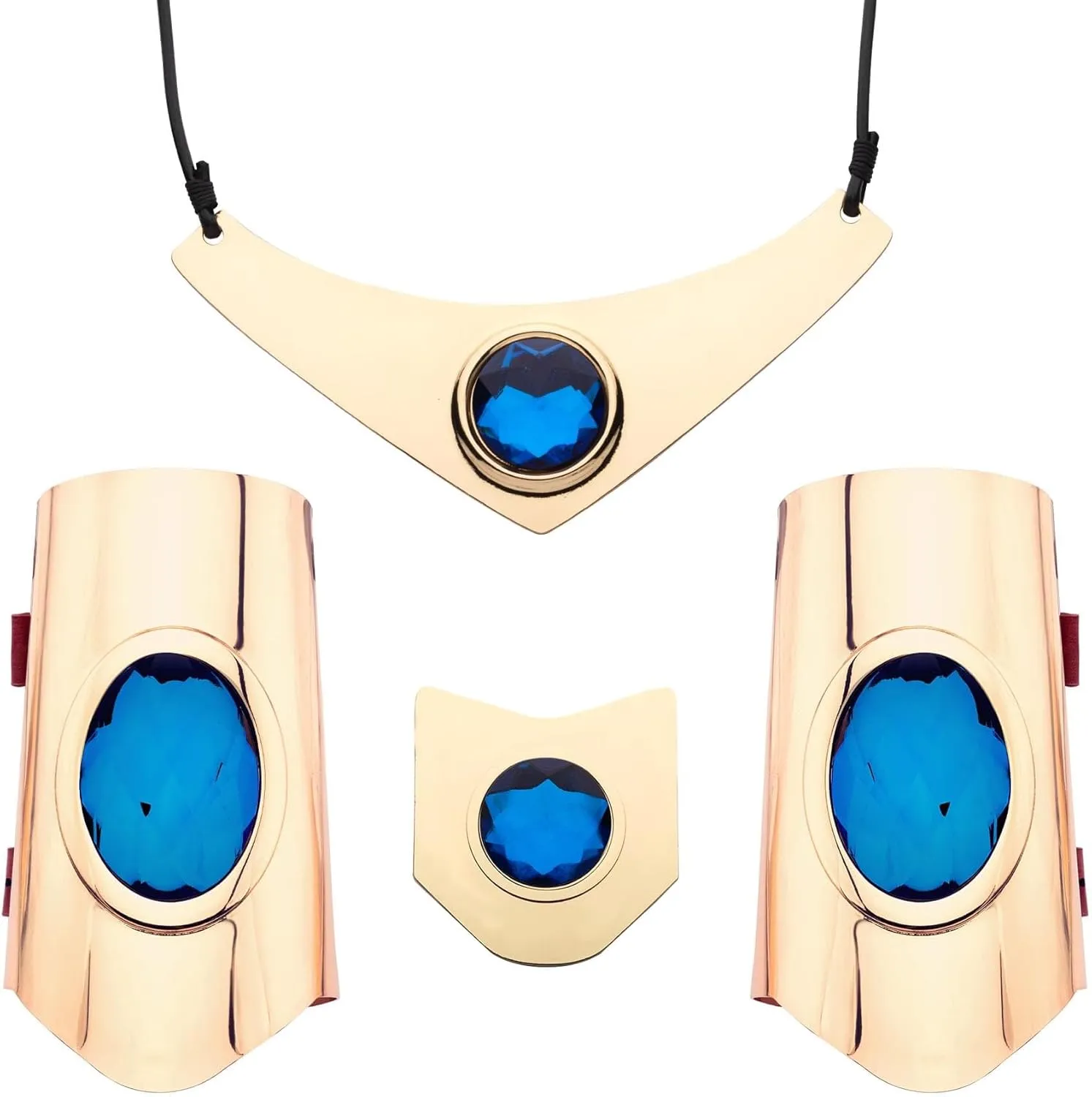 SalesOne Dragon Ball Z Broly Collector's Box Set | Necklace, Pin, 2 Cuff Bracelets