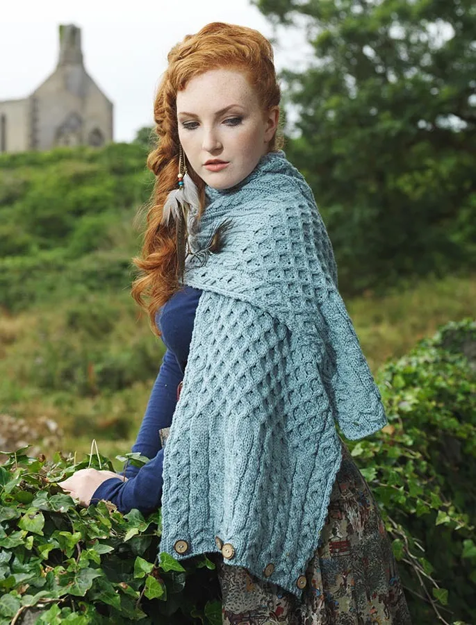 Snood Scarf with Buttons
