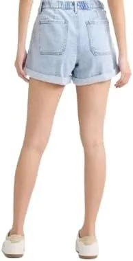 Time and Tru Women's Cuff Utility Shorts